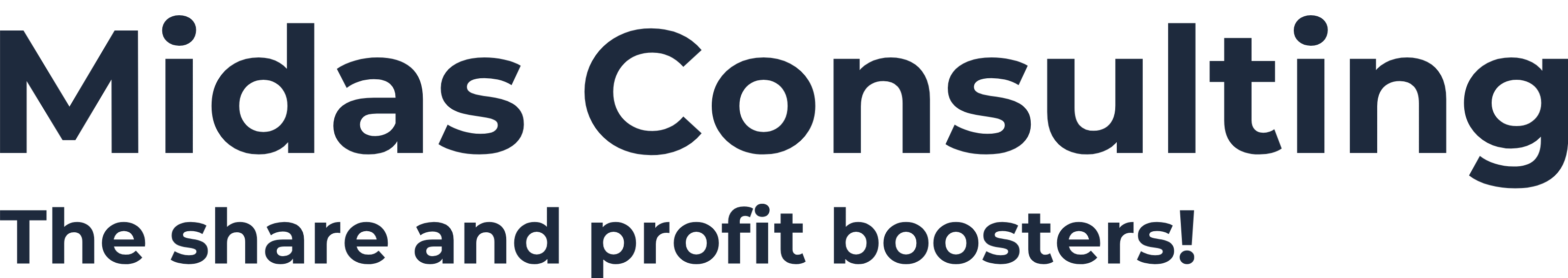 Midas Consulting The share and profit boosters!